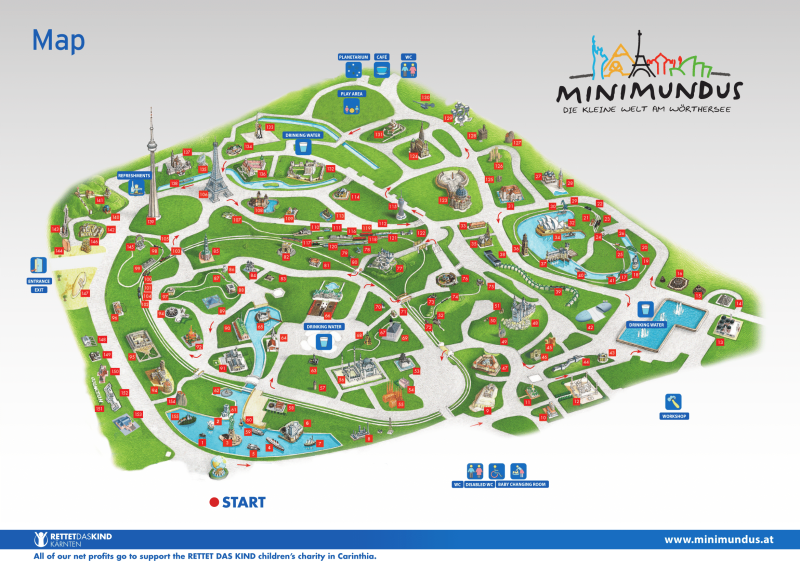 Minimundus map